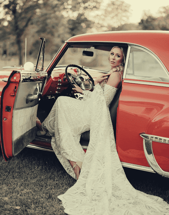 Hochzeitsideen - Vintage Hochzeit Brautkleid